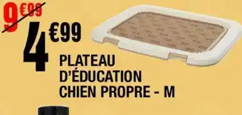 La Foir'Fouille PLATEAU D'ÉDUCATION CHIEN PROPRE - M offre