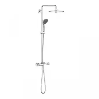 Brico Cash Grohe Vitalio System 260 Colonne de douche avec mitigeur thermostatique, Chrome (27298003) offre