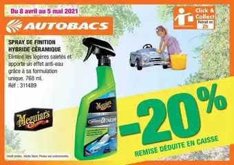 Spray De Finition Hybride Céramique Meguiar's