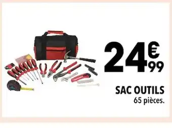 Supeco SAC OUTILS 65 pièces. offre