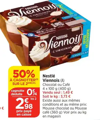 Bi1 Nestle Viennois offre