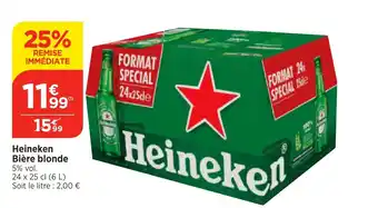 Bi1 Heineken Bière blonde offre