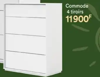 BUT Commode 4 tiroirs offre