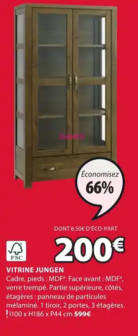 JYSK VITRINE JUNGEN offre