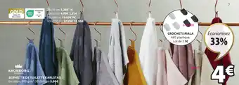 JYSK SERVIETTE DE TOILETTE KARLSTAD offre