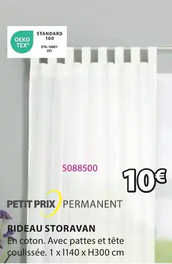 JYSK RIDEAU STORAVAN offre