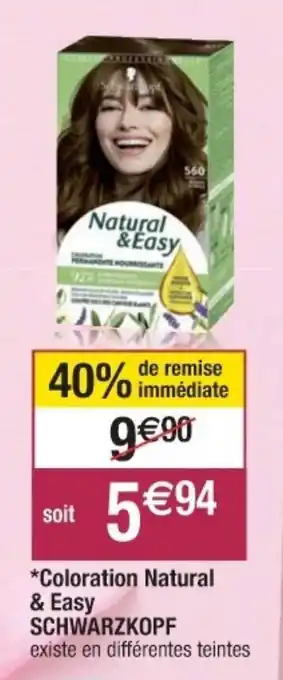 Coloration natural & easy