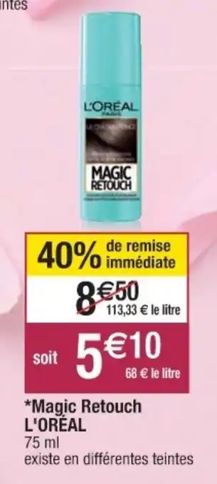 Magic retouch