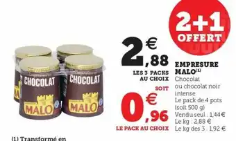 Super U Empresure malo offre