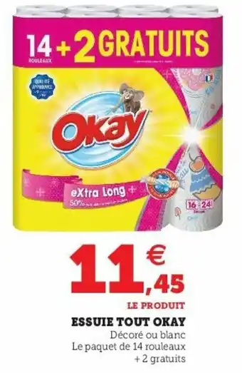 Super U Essuie tout okay offre