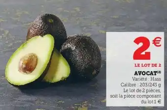 Super U Avocat offre
