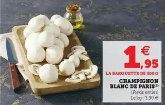Champignon blanc de paris