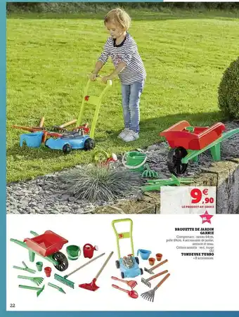 U Express Brouettes De Jardin Garnie, Tondeuse Turbo offre