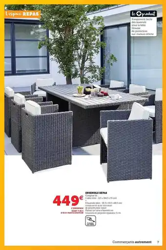 U Express Ensemble Repas offre