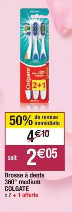 Cora x Carrefour Brosse à dents offre