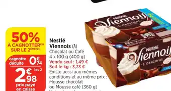 Maximarché Nestlé Viennois offre