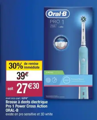 Cora x Carrefour Brosse à dents électrique offre
