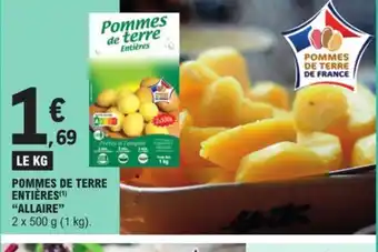 E.Leclerc POMMES DE TERRE ENTIÈRES(¹) offre