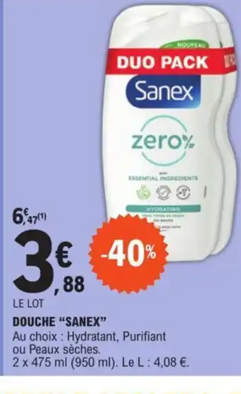 E.Leclerc DOUCHE SANEX offre