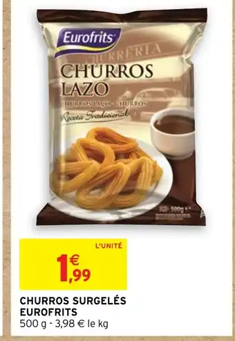 Intermarché CHURROS SURGELÉS EUROFRITS offre