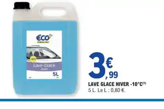 E.Leclerc LAVE GLACE HIVER offre