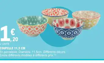 COUPELLE 11,5 CM