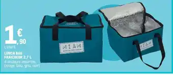 E.Leclerc LUNCH BAG FRAICHEUR 2,7 L offre