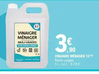 E.Leclerc VINAIGRE MÉNAGER offre