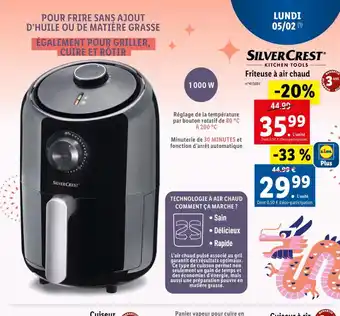 Lidl Friteuse a air chaud offre