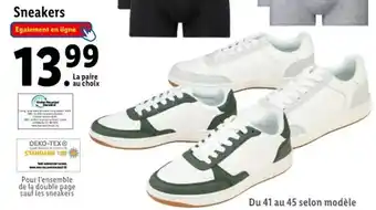 Lidl Sneakers offre
