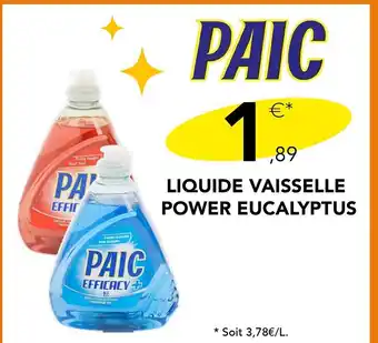 Stokomani LIQUIDE VAISSELLE POWER EUCALYPTUS offre