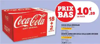 U Express COCA COLA REGULAR offre