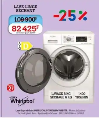 Darty LAVE-LINGE SÉCHANT offre