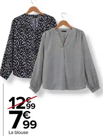Carrefour Blouse femme offre