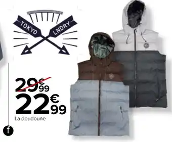 Carrefour Doudoune sans manches homme offre