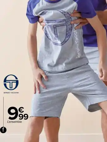 Carrefour Ensemble segio tacchini enfant offre