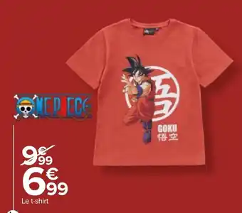 Carrefour T-shirt fille ou garcon offre