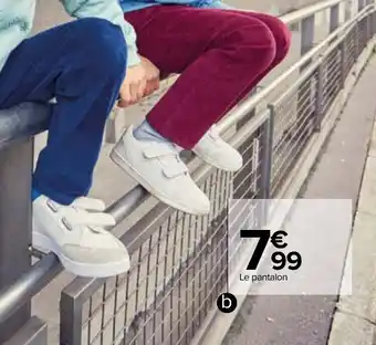 Carrefour Pantalon garcon offre