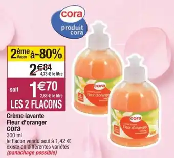 Crème lavante