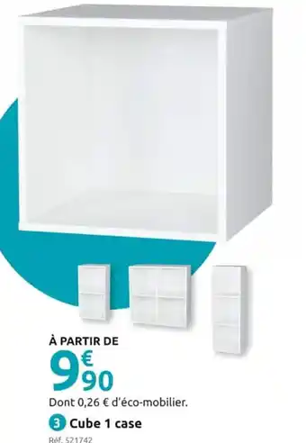 Mr Bricolage Cube 1 case offre