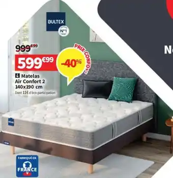 Conforama Matelas Air Confort 2 140x190 cm offre