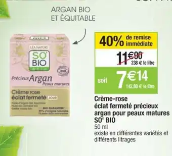Crème-rose éclat fermeté précieux