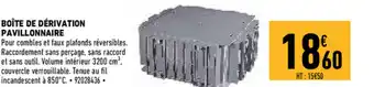 Brico Cash Boîte de dérivation pavillonnaire offre