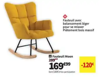 Conforama Fauteuil Moon offre