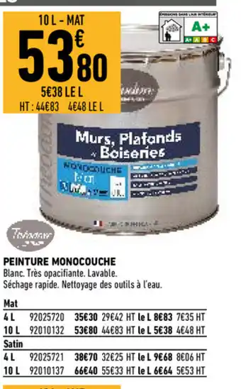 Peinture Monocouche