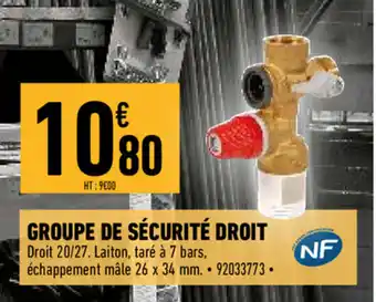 Groupe de sécurité Droit