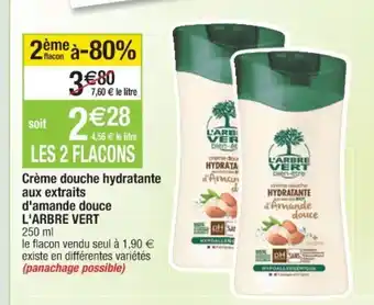 Cora x Carrefour Crème douche hydratante aux extraits offre
