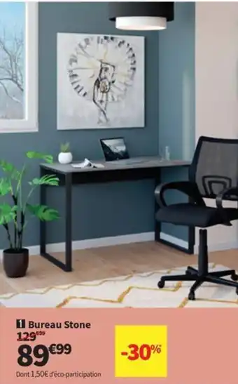 Conforama Bureau Stone offre