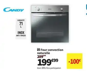 Conforama Four convection naturelle offre