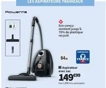 Conforama Aspirateur avec sac offre